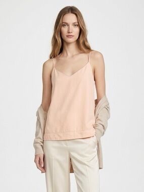 Lululemon Wake & Flow Blush Pink Camisole V Neck Strappy Minimalist Tank S / 6